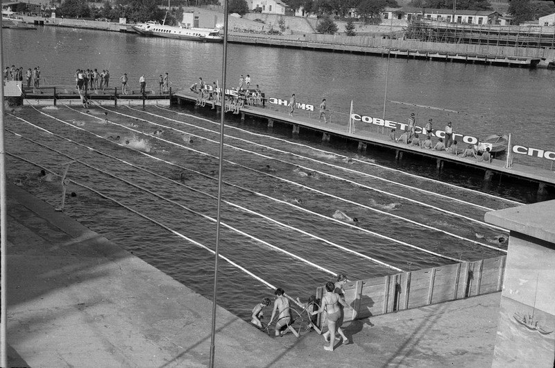 Водная станция в Артбухте. 80-е годы