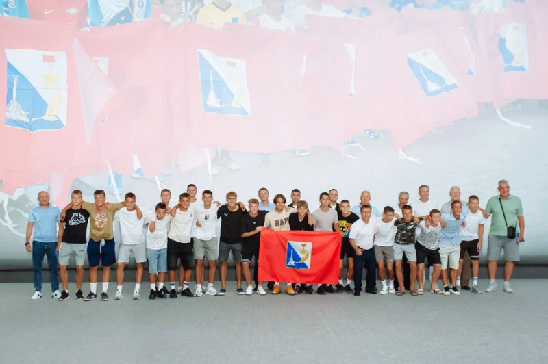 Вручение флага Севастополя в проекте Напутствие