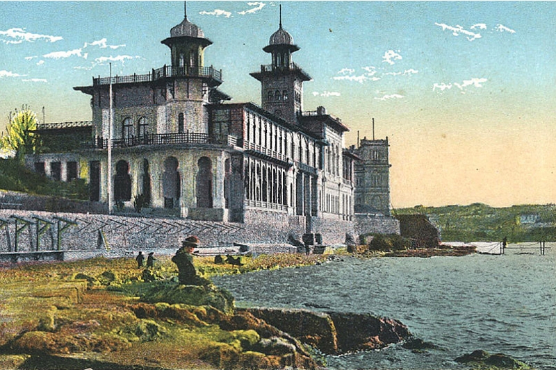 Яхтклуб и ресторан Приморский. Начало 20 века