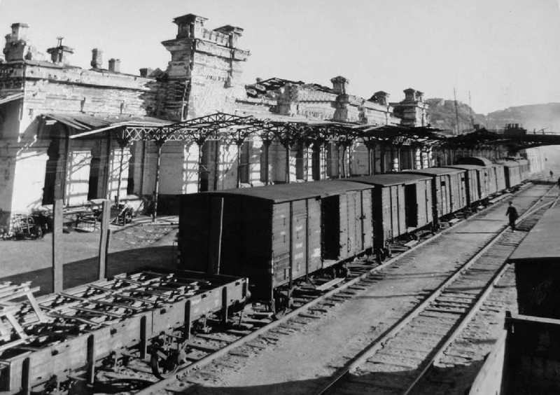 Жд вокзал в 1942-43 г.г.