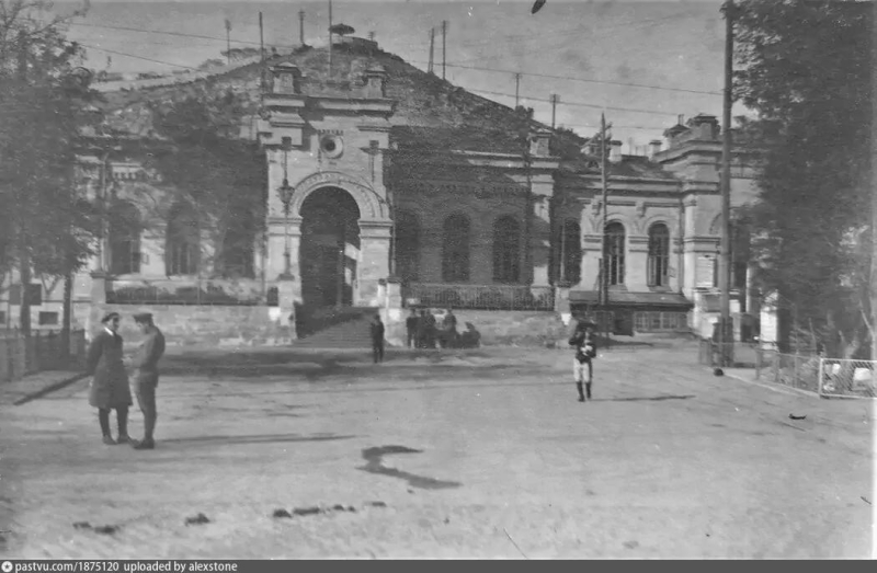 Железнодорожный вокзал 1918 г.