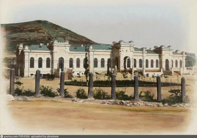 Железнодорожный вокзал. 1875 г.