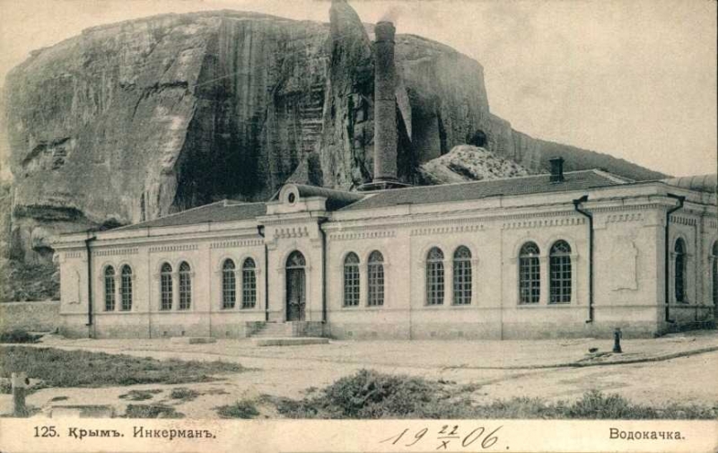 Здание водокачки в Инкермане возле Каменоломного оврага