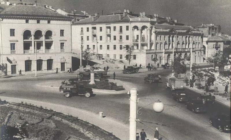 площадь Пушкина. 1950-е годы